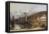 Dartmouth, Devon-Richard Hume-Framed Stretched Canvas