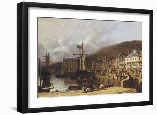 Dartmouth, Devon-Richard Hume-Framed Giclee Print
