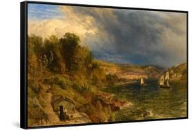 Dartmouth from St. Petrox Churchyard, 1852-Henry Dawson-Framed Stretched Canvas