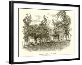 Dartmouth Hall, Dartmouth College-null-Framed Giclee Print