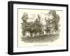 Dartmouth Hall, Dartmouth College-null-Framed Giclee Print