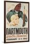 Dartmouth Winter Carnival Poster 1942-null-Framed Giclee Print