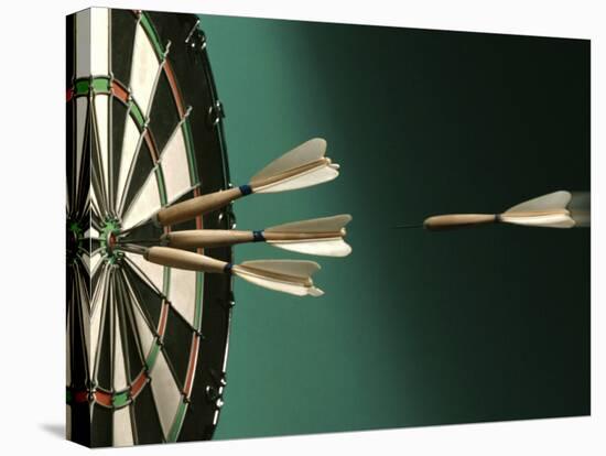 Darts and Target-null-Stretched Canvas