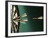 Darts and Target-null-Framed Photographic Print