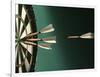 Darts and Target-null-Framed Photographic Print