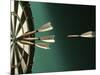 Darts and Target-null-Mounted Photographic Print