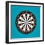 Darts Vector-Edmond Mihai Vertes-Framed Art Print