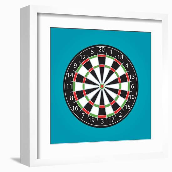 Darts Vector-Edmond Mihai Vertes-Framed Art Print