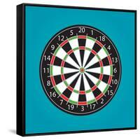 Darts Vector-Edmond Mihai Vertes-Framed Stretched Canvas