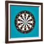 Darts Vector-Edmond Mihai Vertes-Framed Art Print