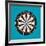 Darts Vector-Edmond Mihai Vertes-Framed Art Print