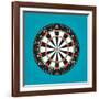 Darts Vector-Edmond Mihai Vertes-Framed Art Print