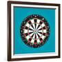 Darts Vector-Edmond Mihai Vertes-Framed Art Print