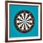 Darts Vector-Edmond Mihai Vertes-Framed Art Print