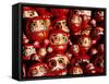 Daruma-Doll Fair, Kawagoe, Saitama, Japan-null-Framed Stretched Canvas