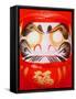 Daruma-null-Framed Stretched Canvas