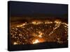 Darvaza Gas Crater in the Karakol Desert, Turkmenistan, Central Asia, Asia-Michael Runkel-Stretched Canvas