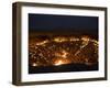 Darvaza Gas Crater in the Karakol Desert, Turkmenistan, Central Asia, Asia-Michael Runkel-Framed Photographic Print