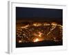 Darvaza Gas Crater in the Karakol Desert, Turkmenistan, Central Asia, Asia-Michael Runkel-Framed Photographic Print