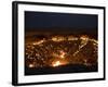 Darvaza Gas Crater in the Karakol Desert, Turkmenistan, Central Asia, Asia-Michael Runkel-Framed Photographic Print