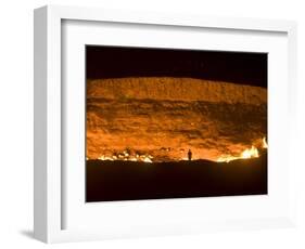 Darvaza Gas Crater, Turkmenistan, Central Asia, Asia-Michael Runkel-Framed Photographic Print