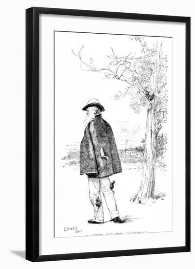 Darwin and the Squirrels, Illustration from 'Charles Darwin, His Life and Work'-Meredith Nugent-Framed Giclee Print