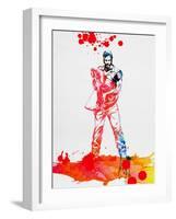 Daryl Dixon Watercolor-Lora Feldman-Framed Art Print