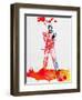 Daryl Dixon Watercolor-Lora Feldman-Framed Art Print