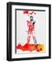 Daryl Dixon Watercolor-Lora Feldman-Framed Art Print