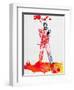 Daryl Dixon Watercolor-Lora Feldman-Framed Art Print