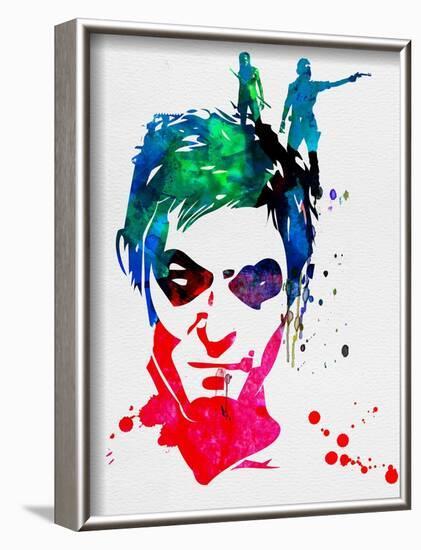 Daryl Watercolor 2-Lora Feldman-Framed Art Print