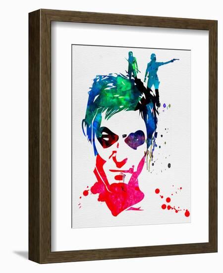 Daryl Watercolor 2-Lora Feldman-Framed Art Print