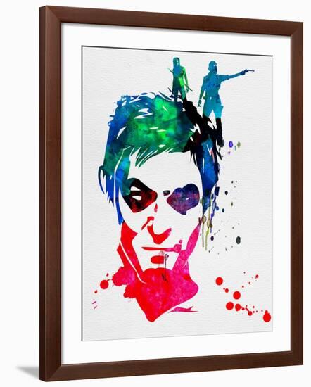 Daryl Watercolor 2-Lora Feldman-Framed Art Print