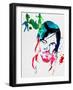 Daryl Watercolor-Lora Feldman-Framed Art Print