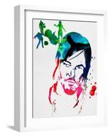 Daryl Watercolor-Lora Feldman-Framed Art Print