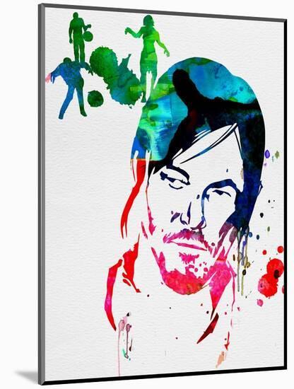 Daryl Watercolor-Lora Feldman-Mounted Art Print