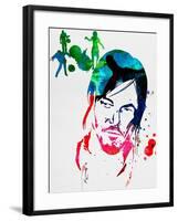 Daryl Watercolor-Lora Feldman-Framed Art Print