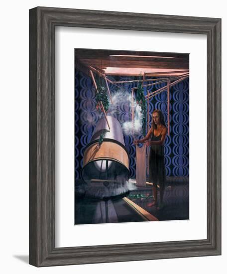 Das Blumenhaus, 2011-Aris Kalaizis-Framed Giclee Print