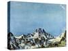 Das Breithorn-Ferdinand Hodler-Stretched Canvas