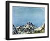 Das Breithorn-Ferdinand Hodler-Framed Giclee Print