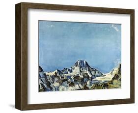 Das Breithorn-Ferdinand Hodler-Framed Giclee Print