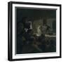 Das Drama. Gegen 1860-Honoré Daumier-Framed Giclee Print