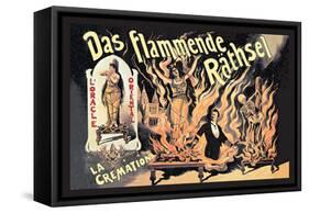 Das Flammende Rathsel-Adolph Friedlander-Framed Stretched Canvas