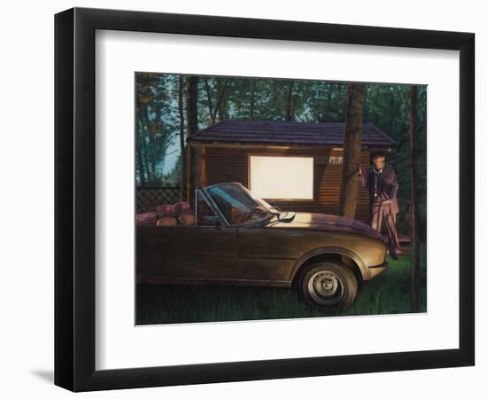 Das Holzhaus, 2006-Aris Kalaizis-Framed Giclee Print