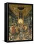 Das Letzte Abendmahl, Mitteltafel Vom Altar Der Frauenkirche in Muehlberg/Elbe-Heinrich Göding the Elder-Framed Stretched Canvas