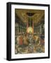 Das Letzte Abendmahl, Mitteltafel Vom Altar Der Frauenkirche in Muehlberg/Elbe-Heinrich Göding the Elder-Framed Giclee Print