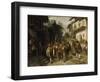 Das Letzte Aufgebot. (Skizze), 1872-Franz Von Defregger-Framed Giclee Print