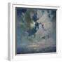 Das Meer bei Sonnenaufgang-Soren Emil Carlsen-Framed Giclee Print