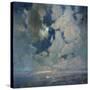 Das Meer bei Sonnenaufgang-Soren Emil Carlsen-Stretched Canvas
