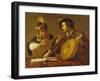 Das Musizierende Paar. (Kopie)-Theodor Rombouts-Framed Giclee Print